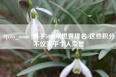 景德镇男子5000米世界排名-这些积分不仅关乎个人荣誉