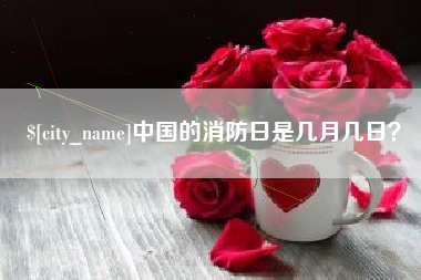 景德镇中国的消防日是几月几日？