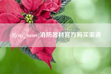 景德镇消防器材官方购买渠道