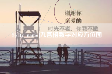 景德镇九宫格数字对应方位图