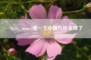 景德镇看一下中国几枚金牌了
