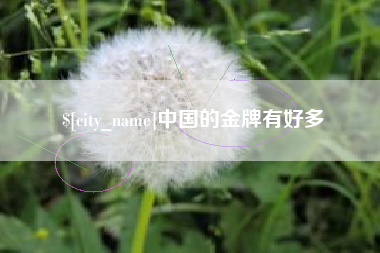 景德镇中国的金牌有好多