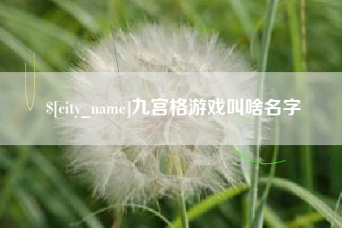 景德镇九宫格游戏叫啥名字
