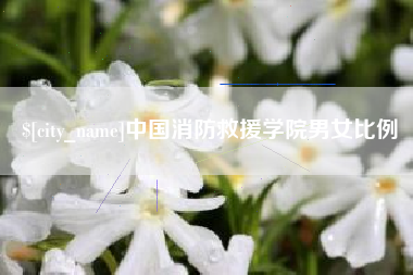 景德镇中国消防救援学院男女比例