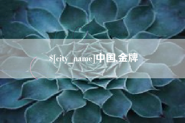 景德镇中国,金牌