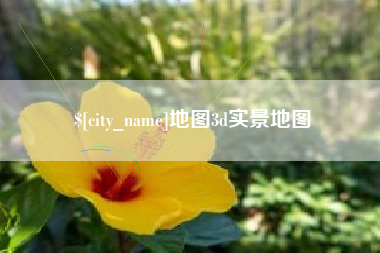 景德镇地图3d实景地图