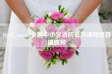 景德镇全国中小学消防公开课网络直播视频