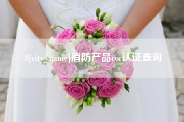景德镇消防产品ccc认证查询