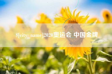 景德镇2020奥运会 中国金牌